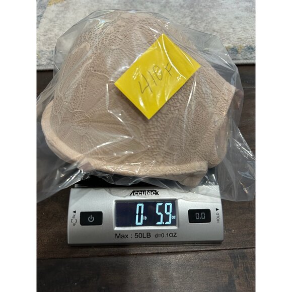 Victoria's Secret Sexy Tee Posey Lace Push Up Bra Beige Sz 40DD Mesh Intimate - Picture 11 of 11